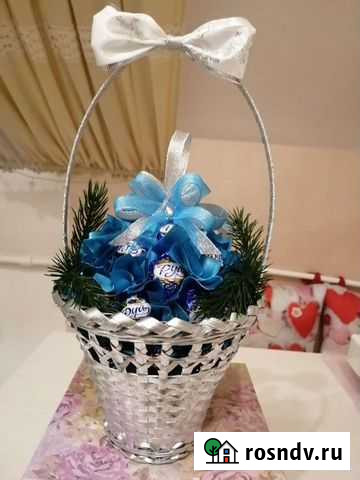 Новогодний букет из конфет Тамбов - изображение 1