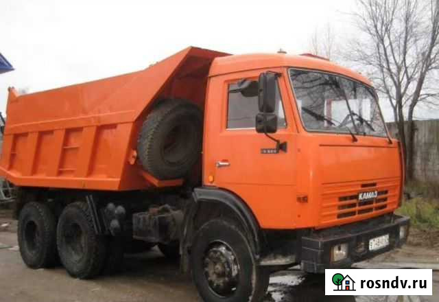 Услуги самосвала камаз. песок, щебень, чернозем и Шахты - изображение 1