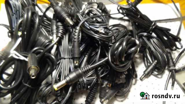 Штекер 5,5х2,1 с кабелем от б.п Санкт-Петербург - изображение 1