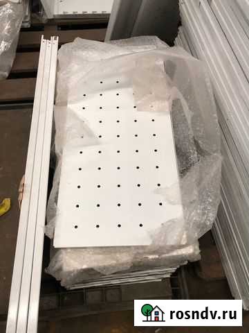 Стенка перфорированная для стеллажа торгового Ижевск - изображение 1