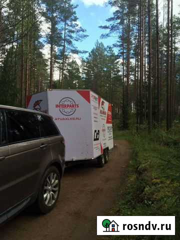 Двухосный прицеп под категорию Е для мото Троицк - изображение 1