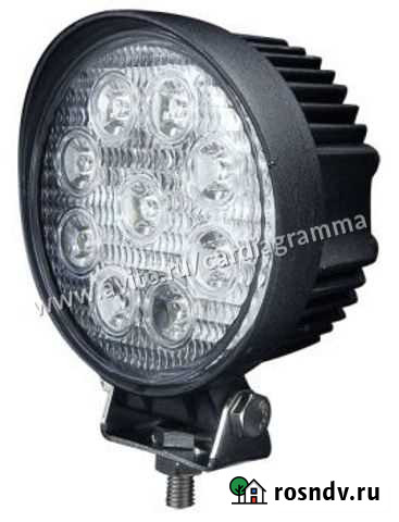 Комплект светодиодных фар LED C круглая дальний Санкт-Петербург - изображение 1