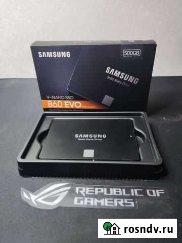 Ssd samsung 860 evo 500gb Туапсе - изображение 1