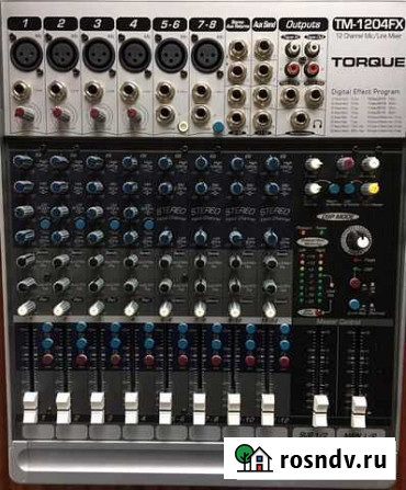 Микшерный пульт torque TM-1204FX Люберцы - изображение 1