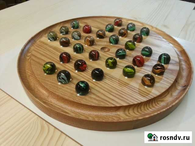 Настольная игра Marble Solitaire Иваново - изображение 1