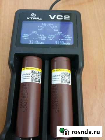 Аккумуляторы высокотоковые 18650 LG HG2 3000мА 20А Ульяновск - изображение 1