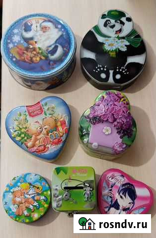 Баночки жестяные + копилка Биробиджан - изображение 1