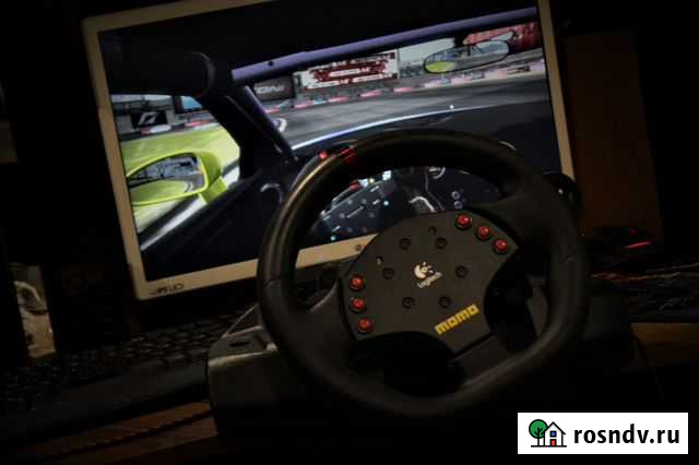 Руль Logitech momo racing Кирово-Чепецк - изображение 1