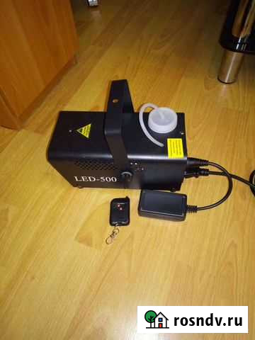 Дым-пушка, Дым-машина 500W. Стробоскоп 180LED, 35W Волгоград - изображение 1