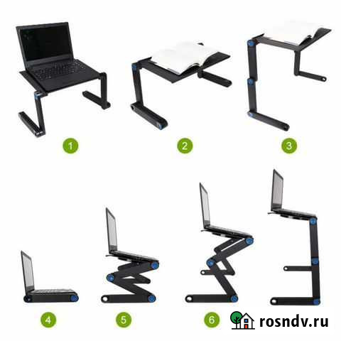 Стол-трансформер для ноутбука с вентилятором Ижевск - изображение 1