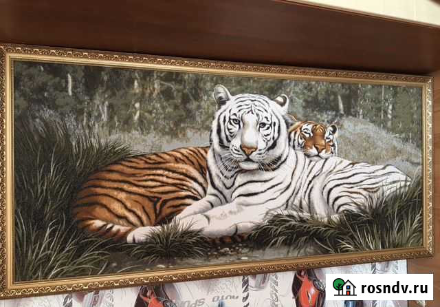 Гобеленовая картина Бенгальские тигры Иваново - изображение 1