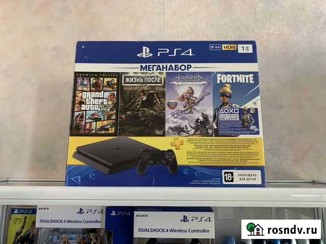 PlayStation 4 Slim 1Tb NEW Сочи - изображение 1