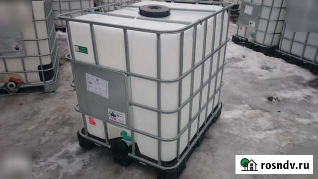 Пластмассовые Кубовые Евро-Ёмкости на 1.000 литров Печора - изображение 1