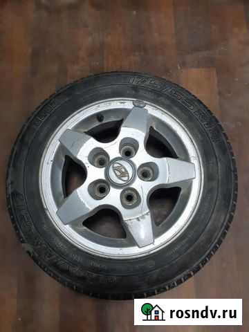 Колесо с диском оригинальным Hyundai R14 5х120 Саратов - изображение 1