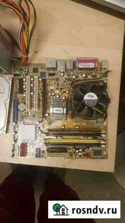 Материнская плата 775 socket комплект Видное