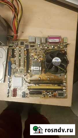 Материнская плата 775 socket комплект Видное - изображение 1