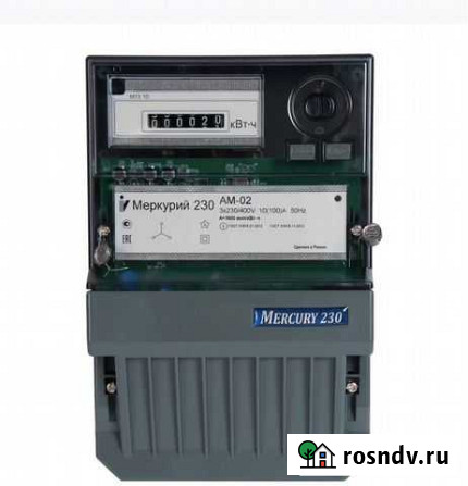 Счётчик электроэнергии Меркурий 230 ам-02 Тверь - изображение 1
