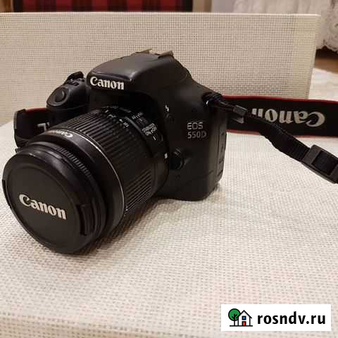 Зеркальный фотоаппарат Canon 550D Ростов-на-Дону - изображение 1