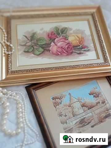 Картины вышитые крестом Новое Девяткино - изображение 1