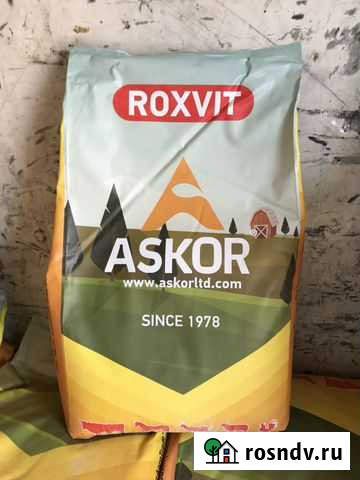 Премикс «Роксвит» для откорма крс и мрс Баксан - изображение 1