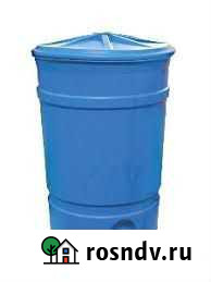 Бочка 200л с крышкой м1625 Азнакаево - изображение 1