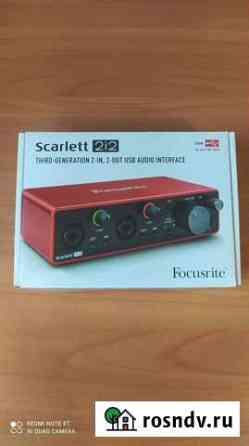 Звуковая карта Focusrite Scarlett 2i2 3nd Gen Тюмень