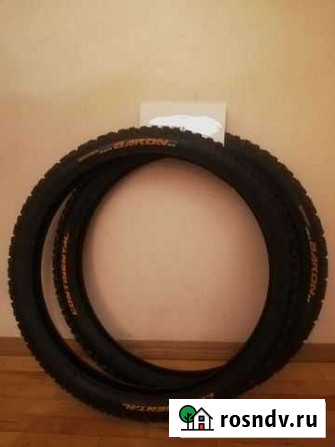 Покрышки continental der baron 26x2.5 Black Chili Майкоп - изображение 1