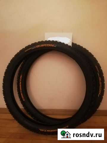 Покрышки continental der baron 26x2.5 Black Chili Майкоп - изображение 1