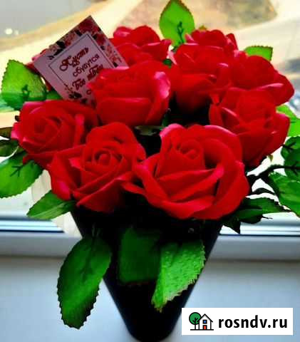 Мыло ручной работы цветы Новокузнецк - изображение 1