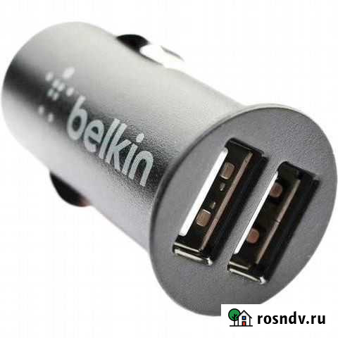 Зарядное азу usb 2x Belkin real 3.5A Ростов-на-Дону - изображение 1