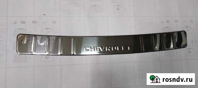 Накладка заднего бампера Chevrolet aveo седан Самара - изображение 1