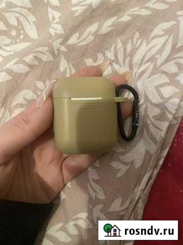 Airpods оригинал + еще один зарядочный кейс Мурино - изображение 1