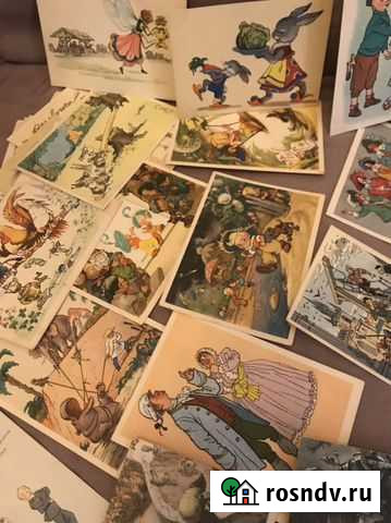 Открытки СССР новогодние детские Санкт-Петербург - изображение 1