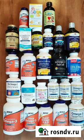 Витамины и омега 3 iherb Киров - изображение 1