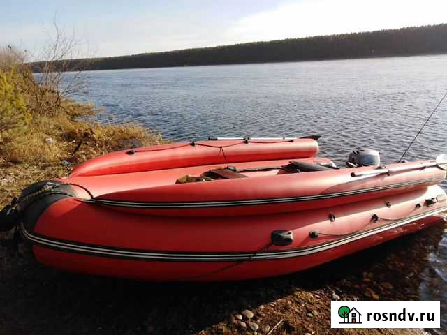 Лодка Абакан 430jet + мотор 9.9л.с.(15) Mikatsu Сосновоборск - изображение 1