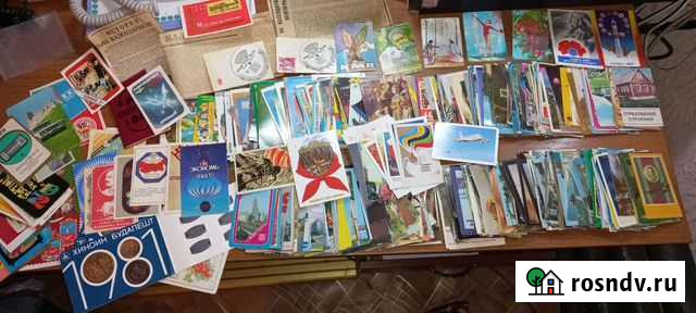 Огромная коллекция календариков СССР 718 шт Волгоград - изображение 1