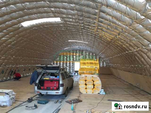 Ангар новый. Арочный. Утепленный. Под склад Азов - изображение 1