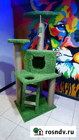 Когтеточки, домики, игровые комплексы для кошек и Ангарск - изображение 1