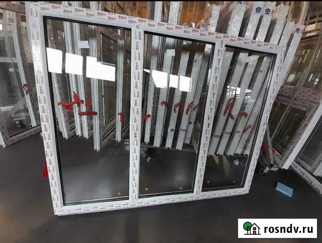 Окно Пластиковое. 2000*1300. Глухое. Новый Оскол Новый Оскол - изображение 1