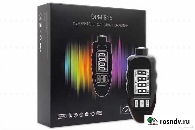 Толщиномер лкп Carsys DPM-816 Pro с чехлами Ярославль - изображение 1
