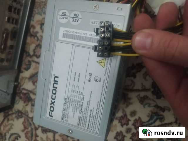 Блок питания 6 пин 2шт 450 watt Хасавюрт - изображение 1