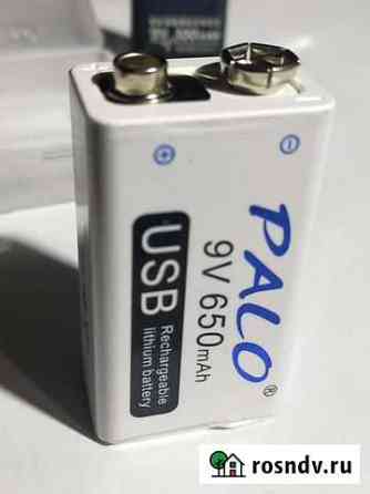 Акб 9v 650ma/h, зарядка microusb Сарапул