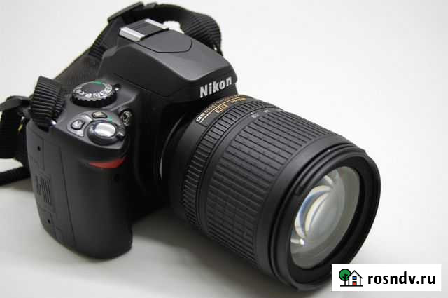 Nikon D3200 Kit 18-105 VR black Калининград - изображение 1