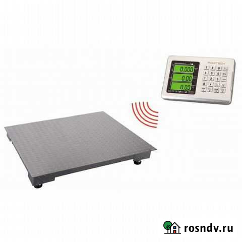 Беспроводные платформенные весы 2т Абакан - изображение 1