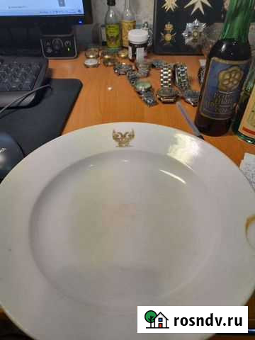 Тарелка старинная Александр 2 Армавир - изображение 1