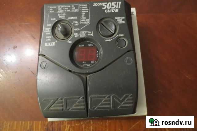 Гитарный процессор zoom 505-2 Петрозаводск - изображение 1