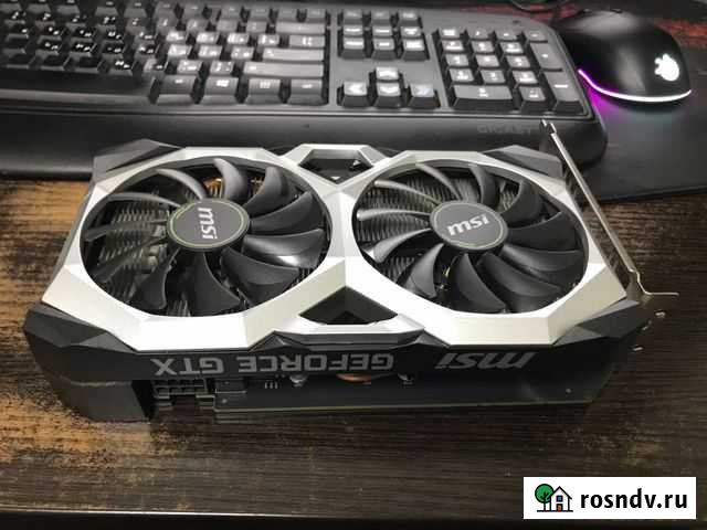 Msi geforce gtx 1660 super ventus xs 6gb Ульяновск - изображение 1
