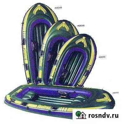 68347 Intex Надувная лодка Seahawk 2 SET Чехов