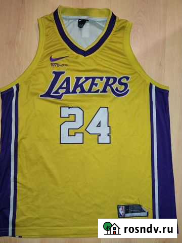 Баскетбольная майка Lakers Bryant Nike Курск - изображение 1