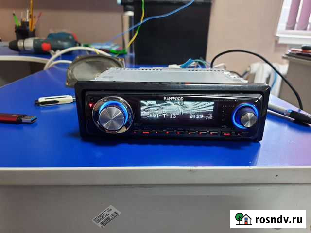 Магнитола Kenwood kdc-w 714u Благовещенск - изображение 1